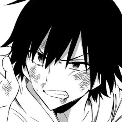 侧脸头像冷酷帅气动漫头像男生，躲在你生命的角落默默的注视着你