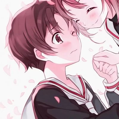 情侣头像霸气好看动漫，两个人在一起时的快乐