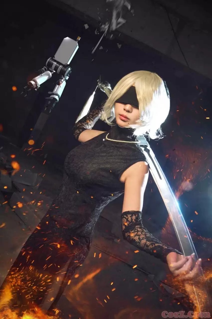 《C站·第377期》尼尔机械纪元同人旗袍