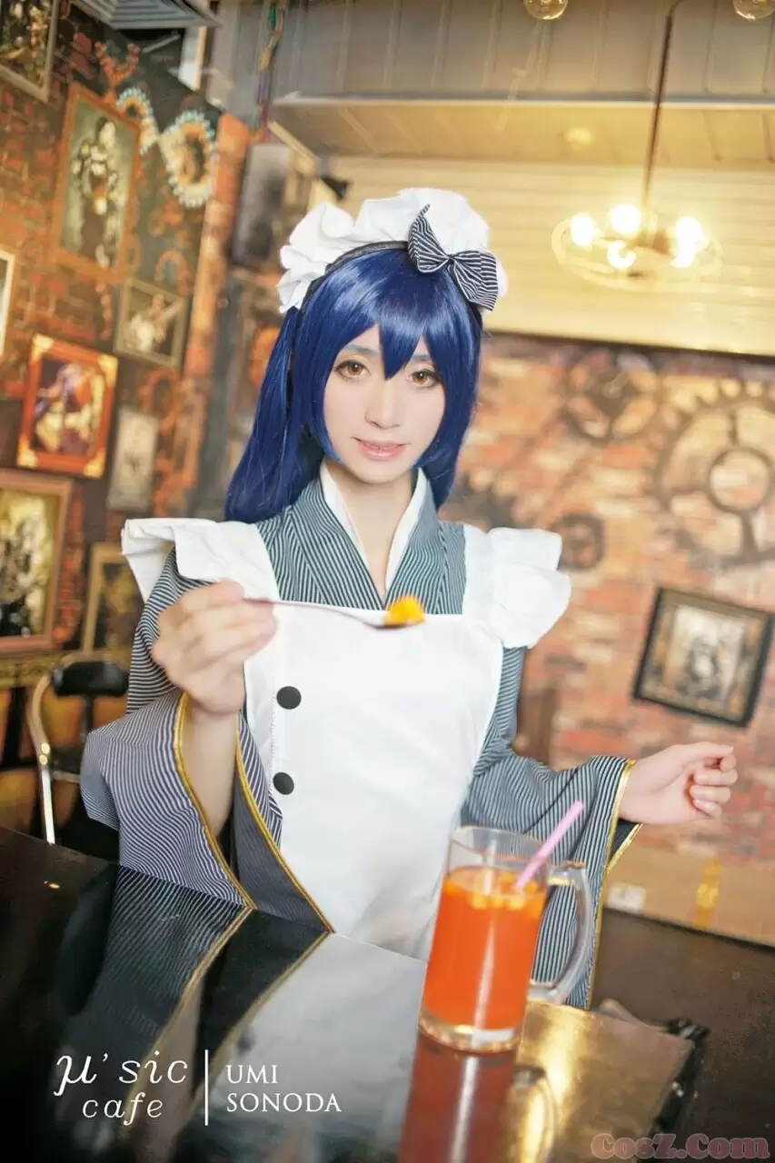 《C站·第186期》咖啡店女仆COS可以喂你一点甜点哦