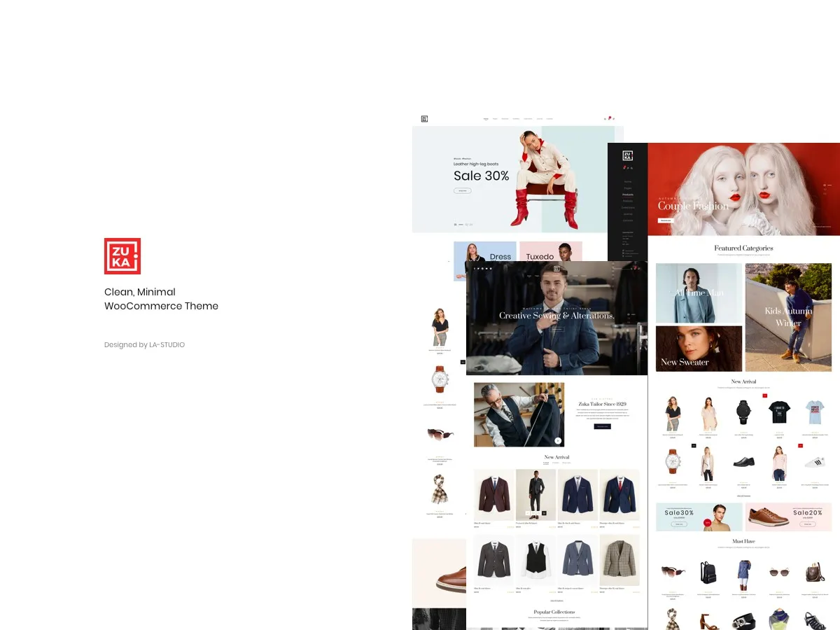 Zuka 1.7.0版本 —— 极致简约的WooCommerce网店主题