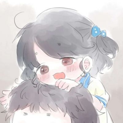 情侣头动漫头像双人，开心的是 陪你的人是我