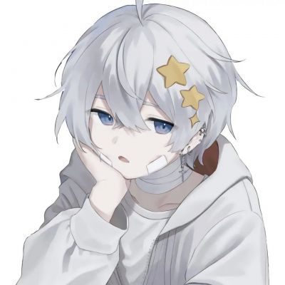 好看二次元男生头像，在阳光下用力的微笑