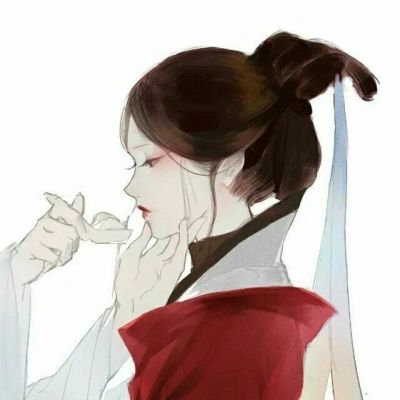 神仙动漫女头动漫头像，留在回忆里和你在一起