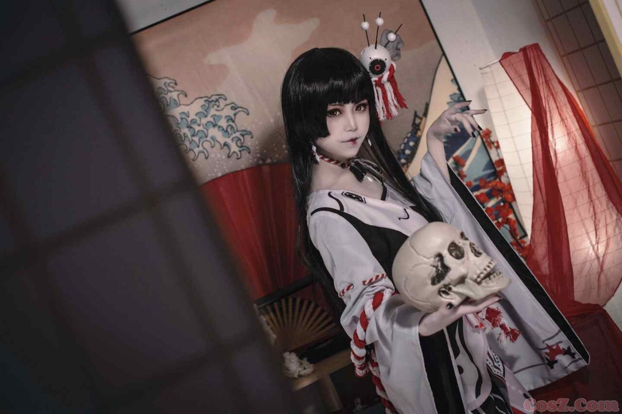 鬼女红叶人形之舞这个嘴看上去很怪