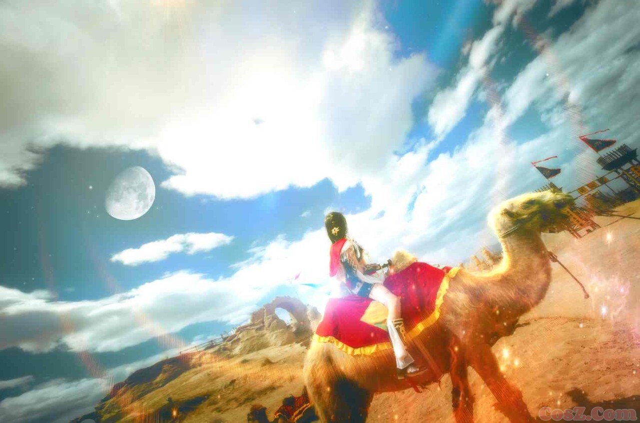 明教教主西域风情原来寻找一只沙漠骆驼！